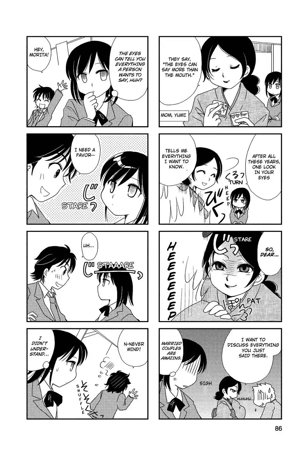 Morita-san wa Mukuchi Chapter 14 page 4 - Chapter 14