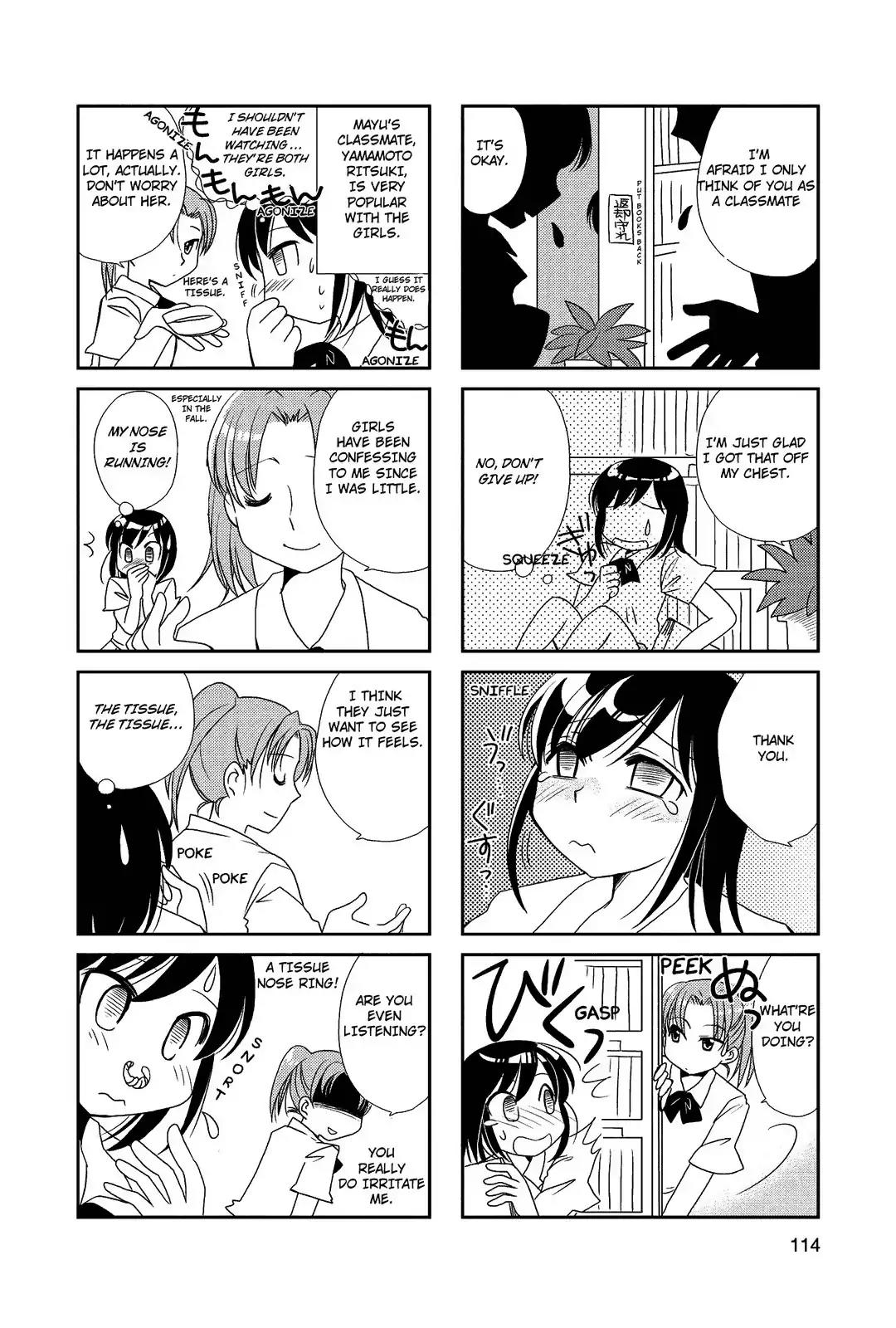 Morita-san wa Mukuchi Chapter 18 page 5 - Chapter 18