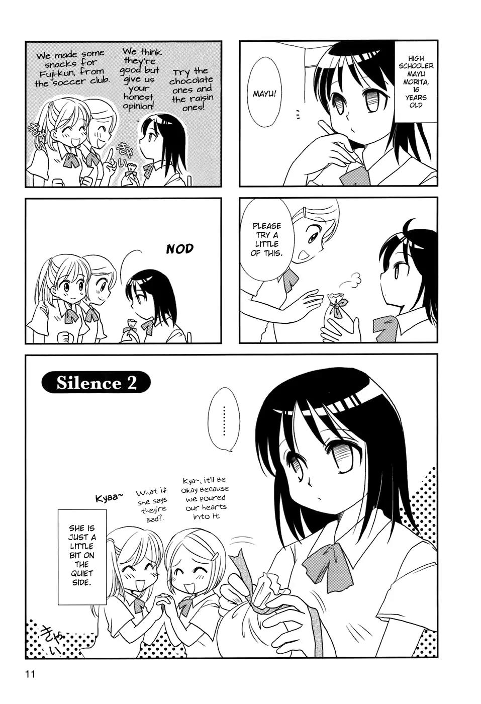 Morita-san wa Mukuchi Chapter 2 page 1 - Chapter 2