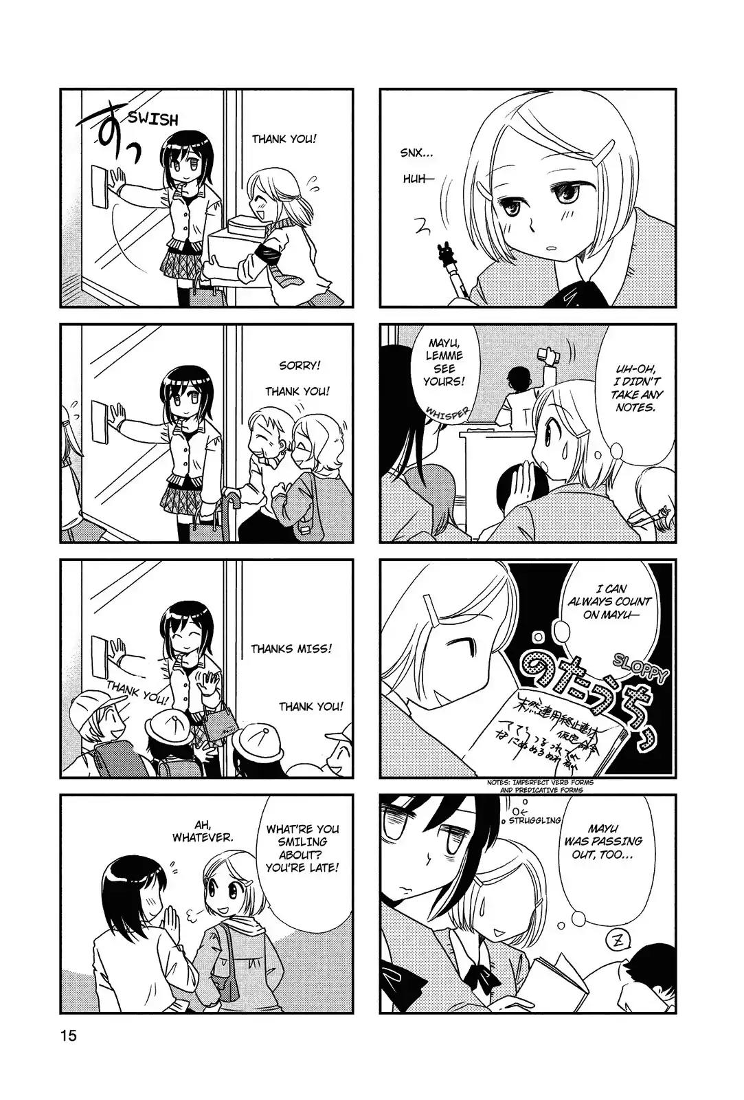 Morita-san wa Mukuchi Chapter 20 page 3 - Chapter 20