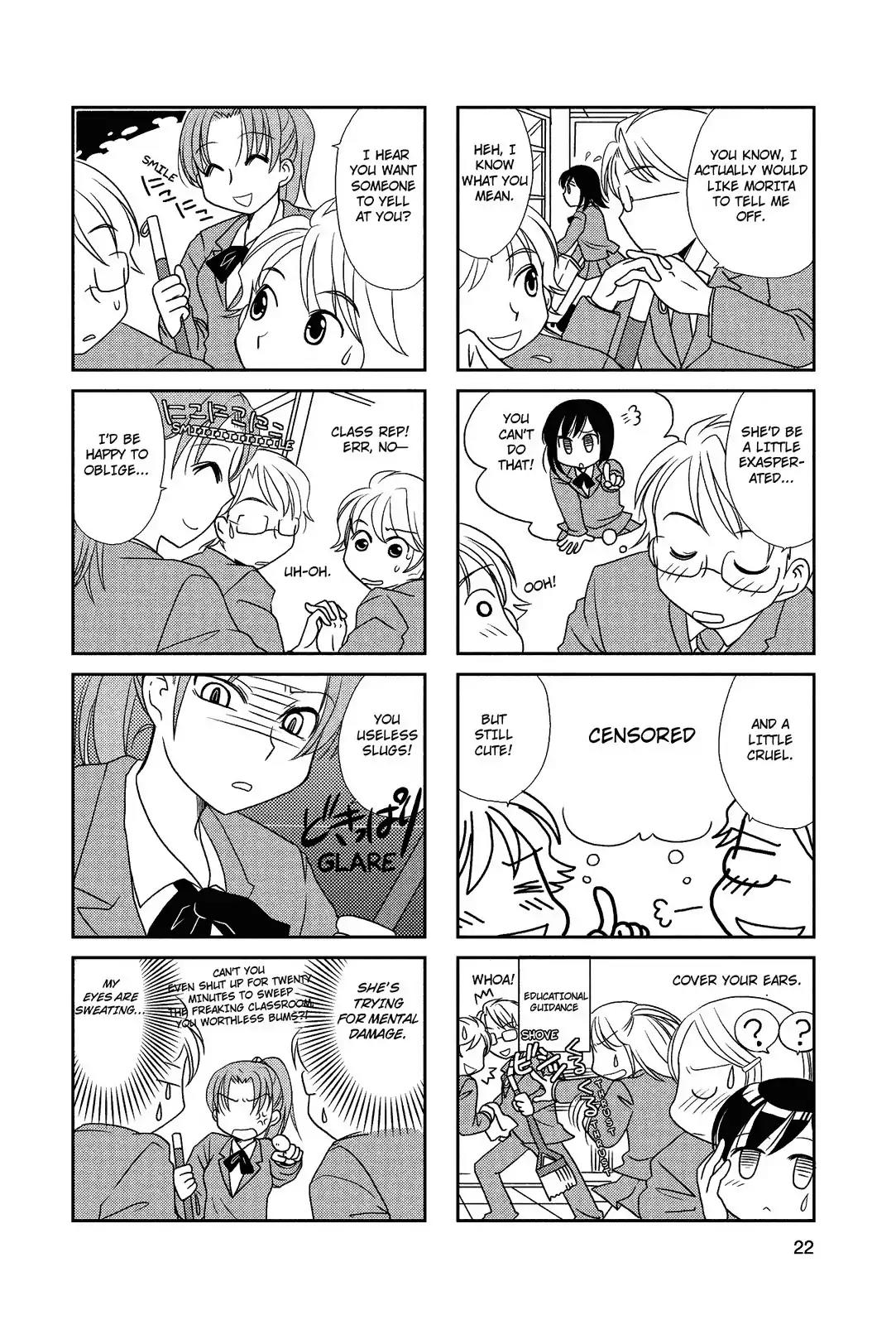 Morita-san wa Mukuchi Chapter 21 page 4 - Chapter 21