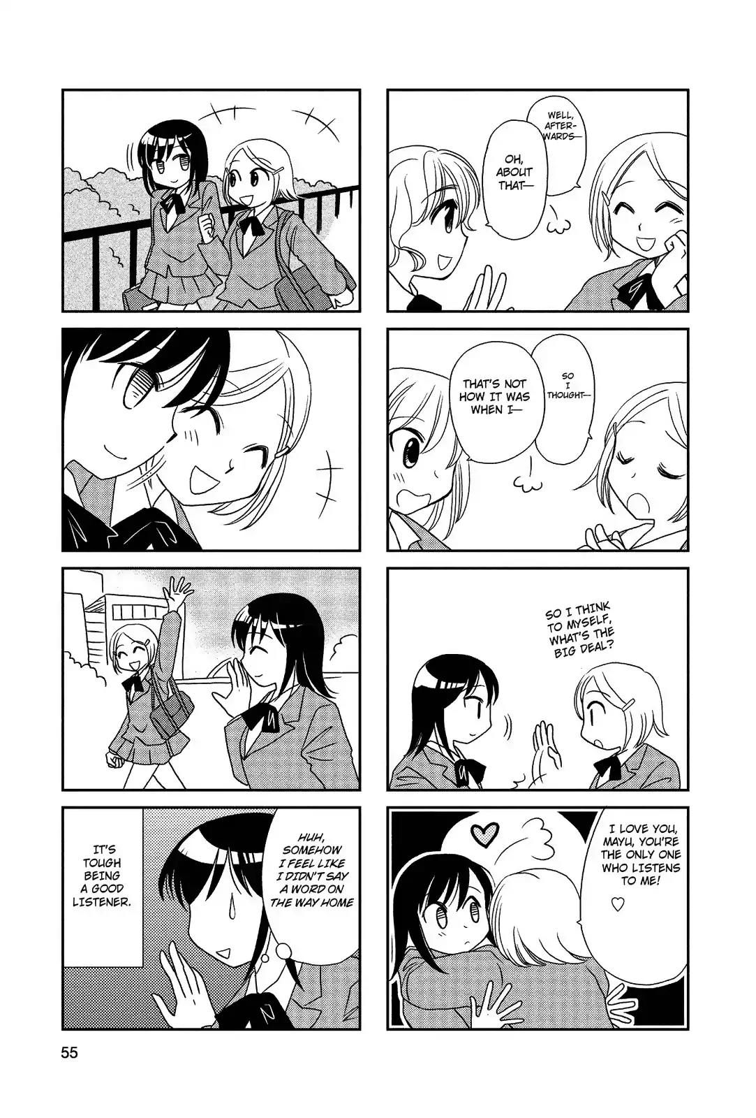 Morita-san wa Mukuchi Chapter 25 page 6 - Chapter 25