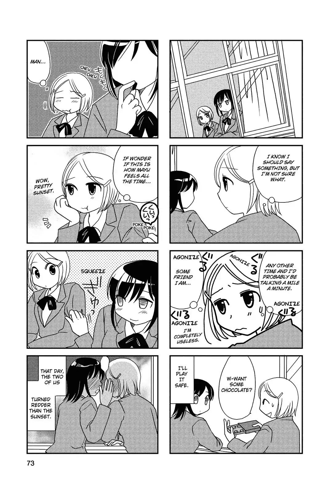 Morita-san wa Mukuchi Chapter 28 page 4 - Chapter 28