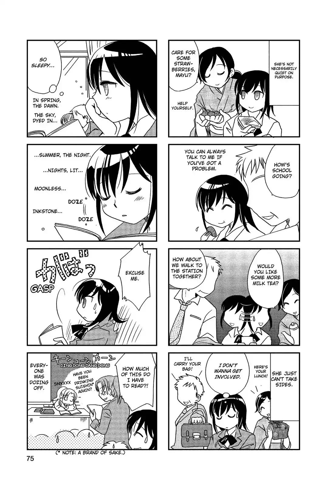 Morita-san wa Mukuchi Chapter 29 page 2 - Chapter 29