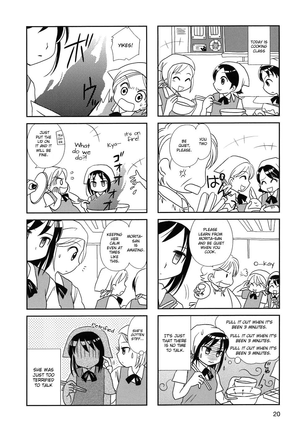 Morita-san wa Mukuchi Chapter 3 page 4 - Chapter 3