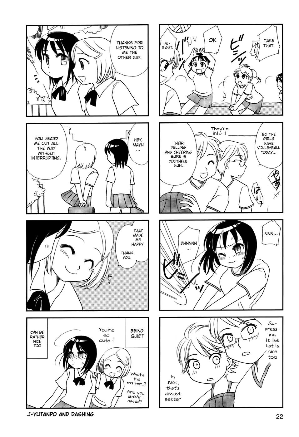 Morita-san wa Mukuchi Chapter 3 page 6 - Chapter 3