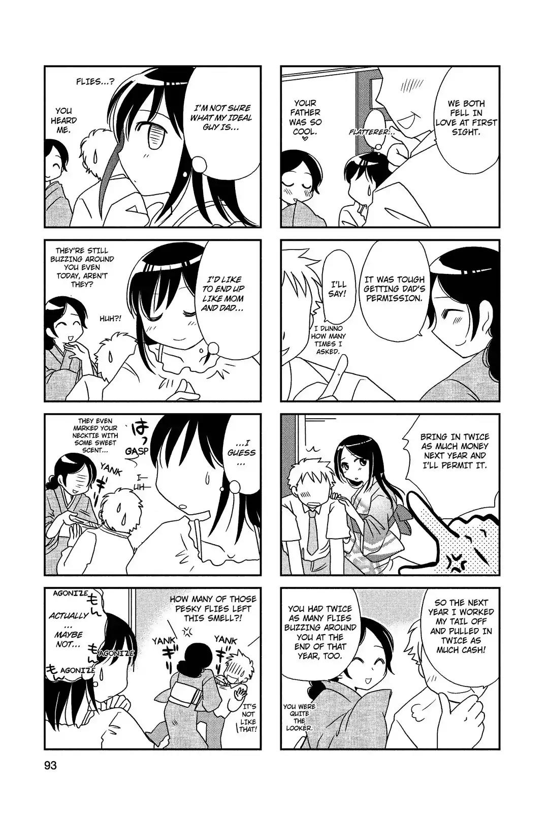 Morita-san wa Mukuchi Chapter 32 page 4 - Chapter 32