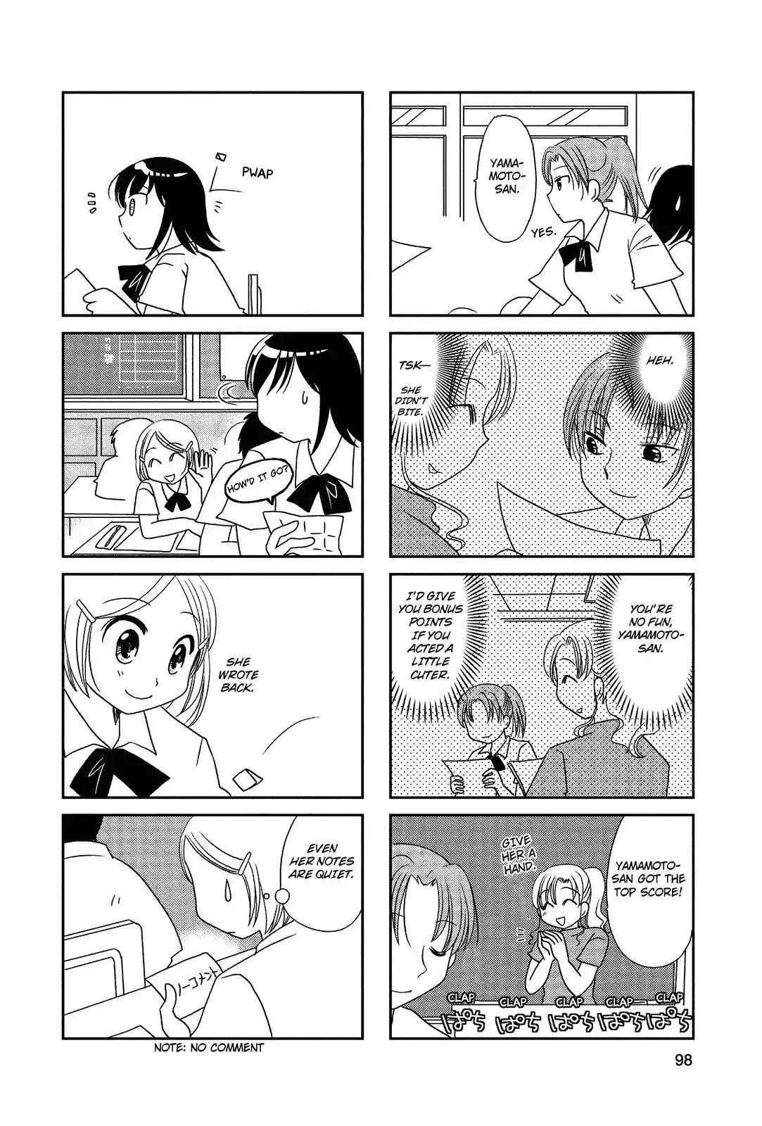 Morita-san wa Mukuchi Chapter 33 page 4 - Chapter 33