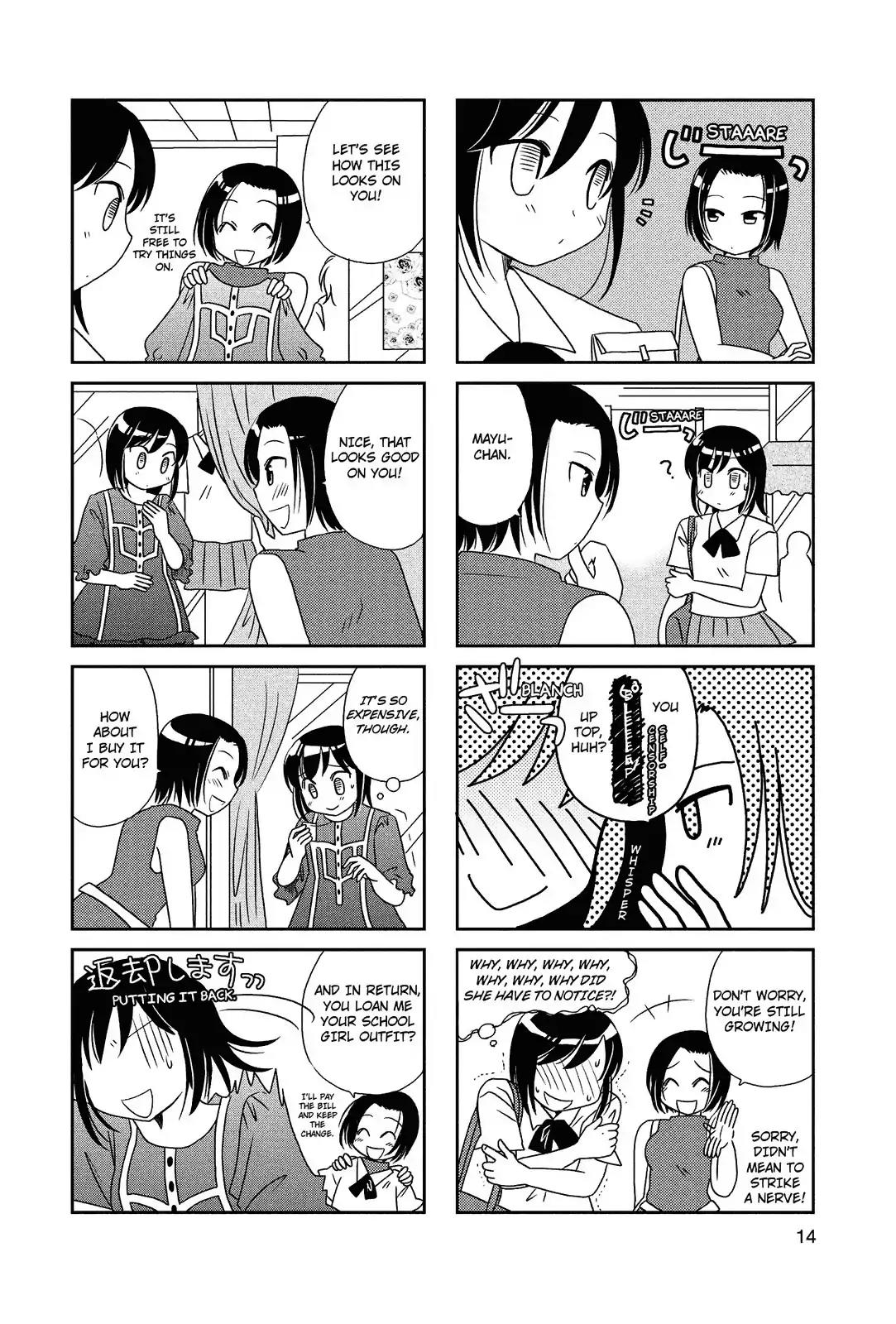 Morita-san wa Mukuchi Chapter 38 page 3 - Chapter 38