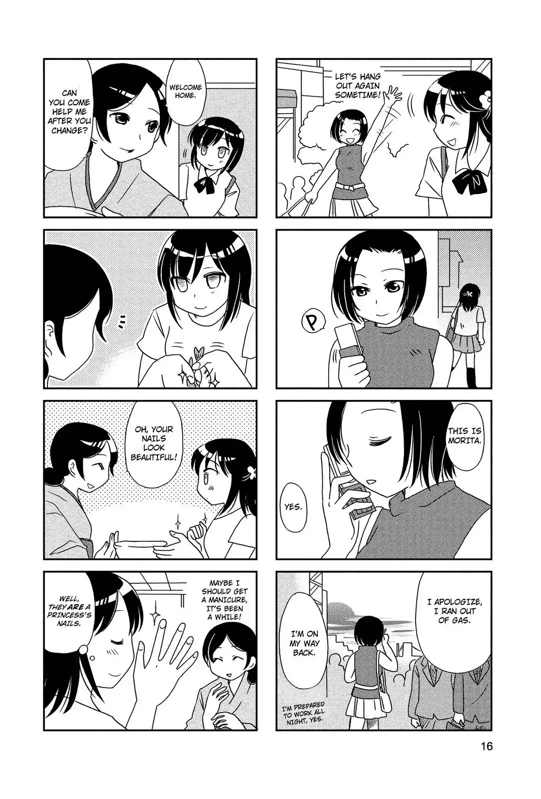 Morita-san wa Mukuchi Chapter 38 page 5 - Chapter 38