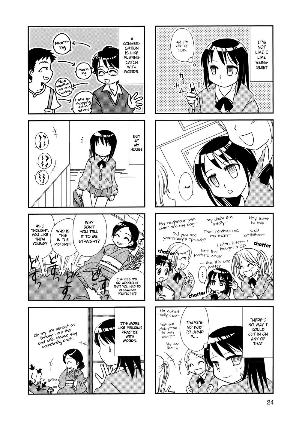 Morita-san wa Mukuchi Chapter 4 page 2 - Chapter 4
