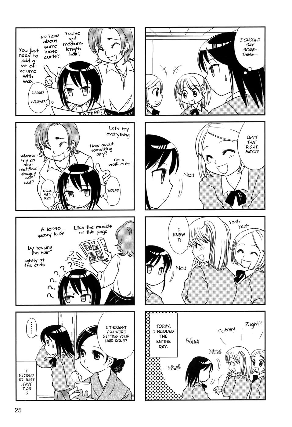 Morita-san wa Mukuchi Chapter 4 page 3 - Chapter 4