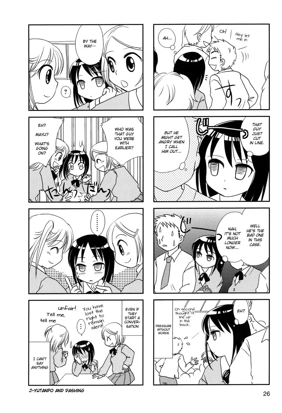 Morita-san wa Mukuchi Chapter 4 page 4 - Chapter 4