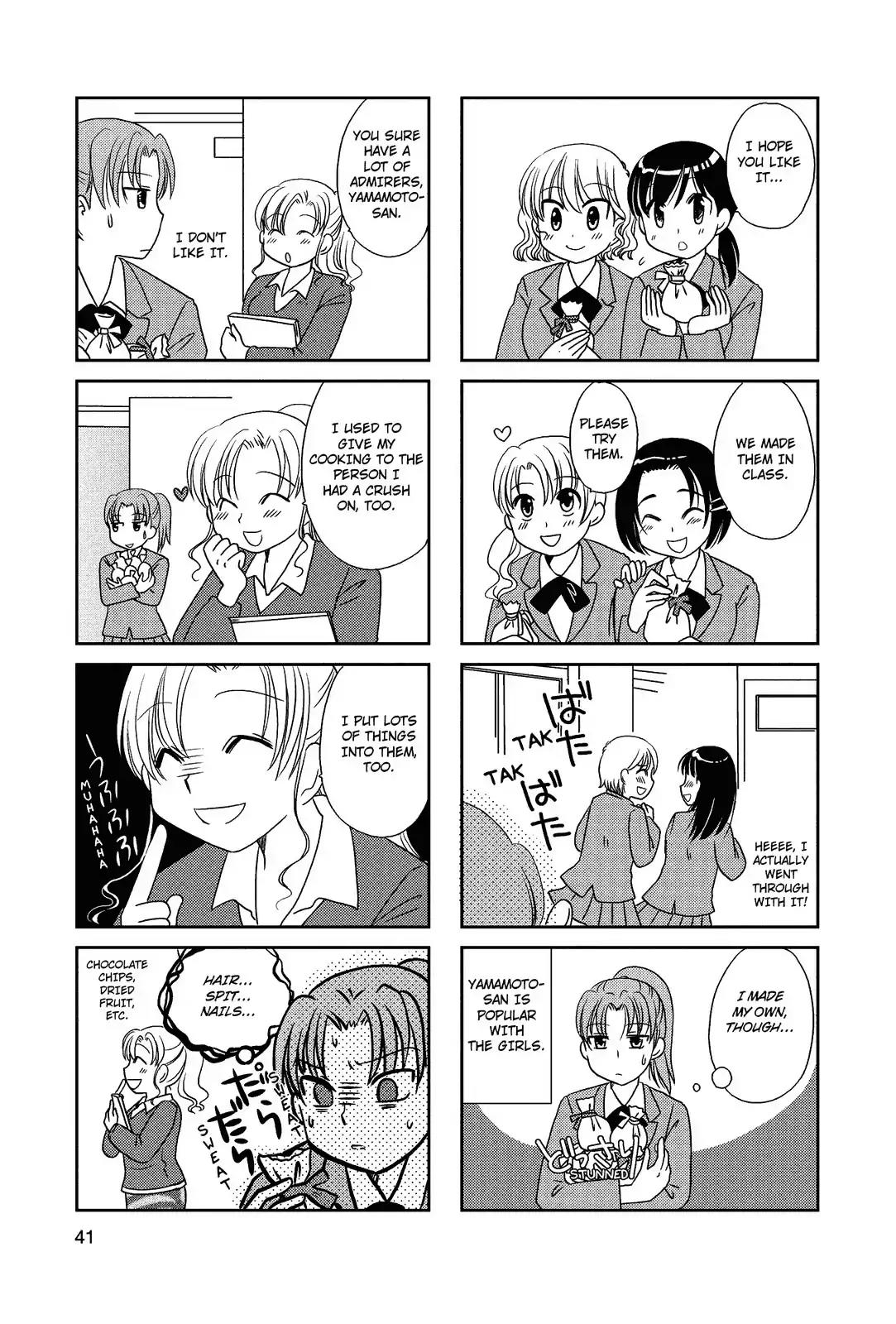 Morita-san wa Mukuchi Chapter 43 page 4 - Chapter 43