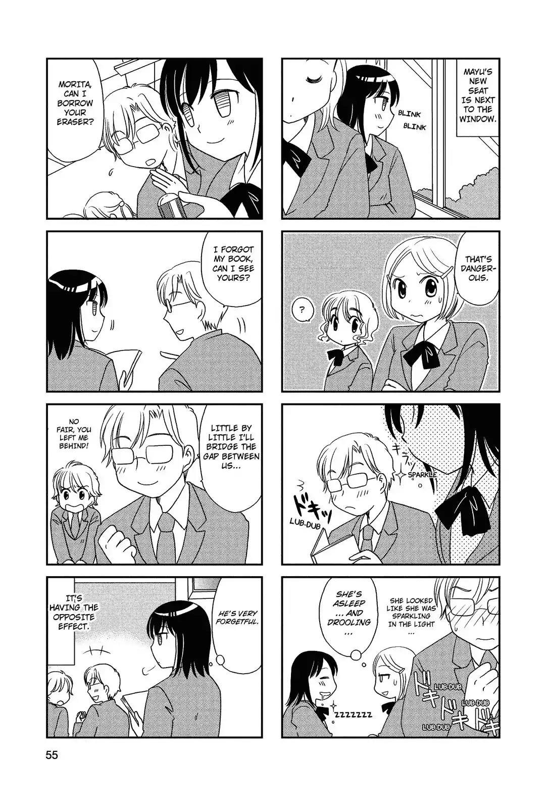 Morita-san wa Mukuchi Chapter 46 page 3 - Chapter 46