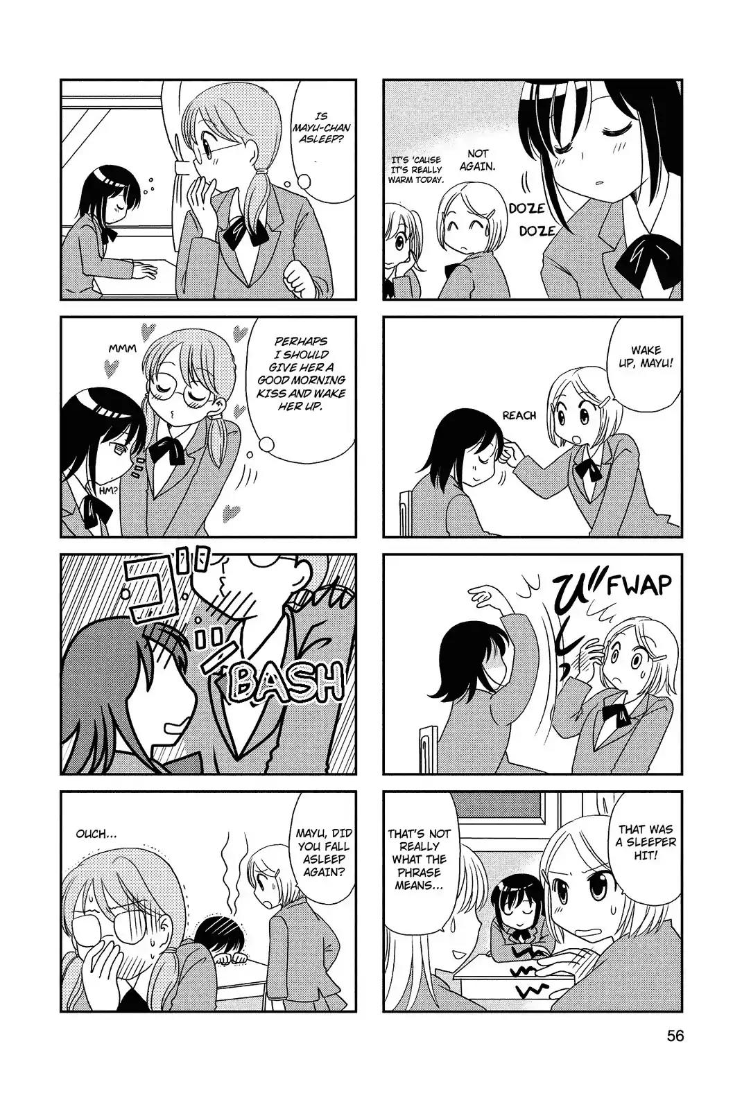 Morita-san wa Mukuchi Chapter 46 page 4 - Chapter 46