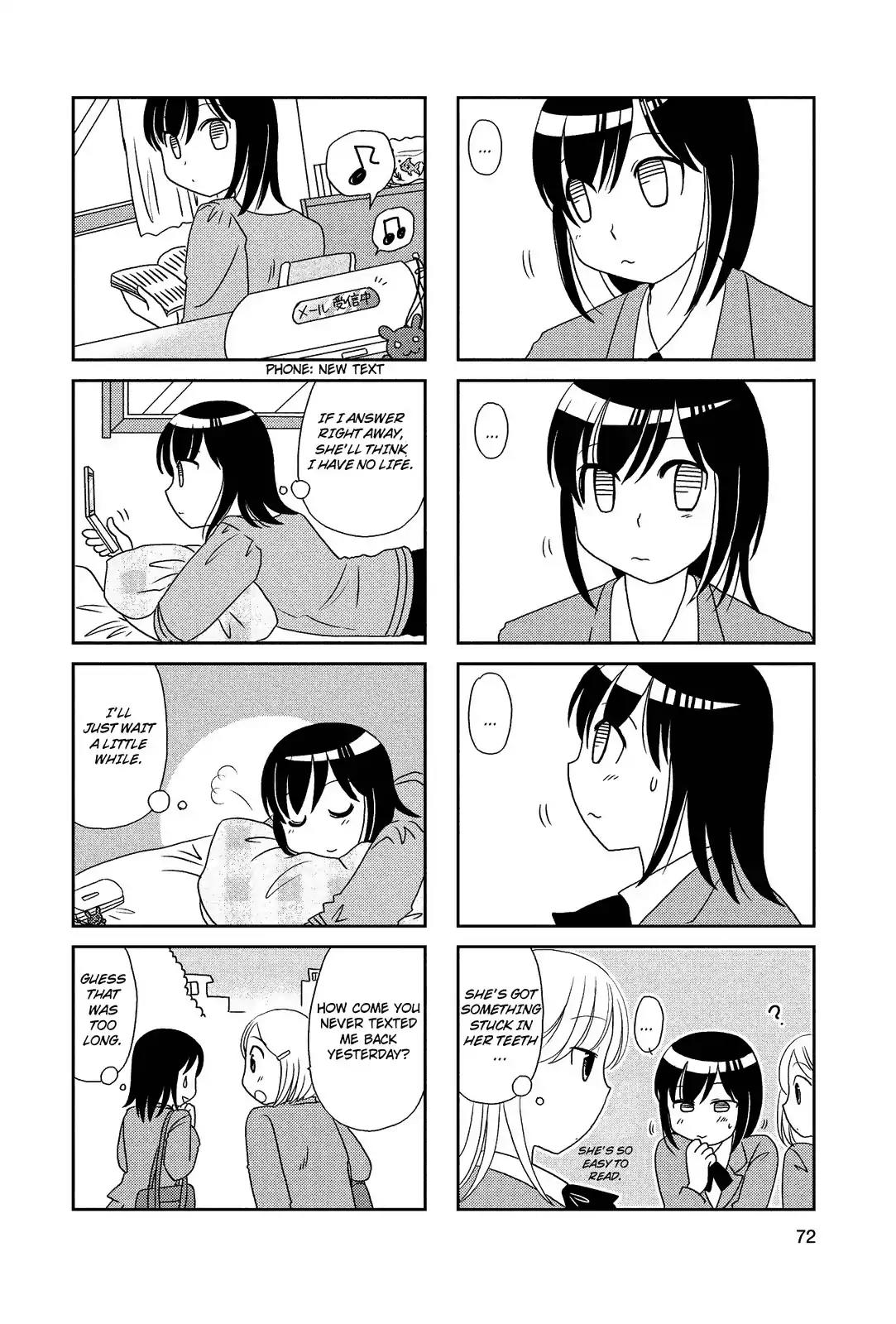 Morita-san wa Mukuchi Chapter 49 page 4 - Chapter 49