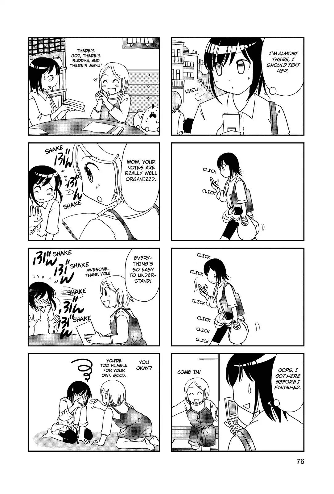 Morita-san wa Mukuchi Chapter 50 page 3 - Chapter 50