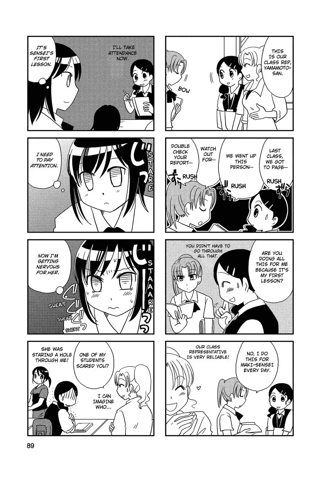 Morita-san wa Mukuchi Chapter 52 page 4 - Chapter 52