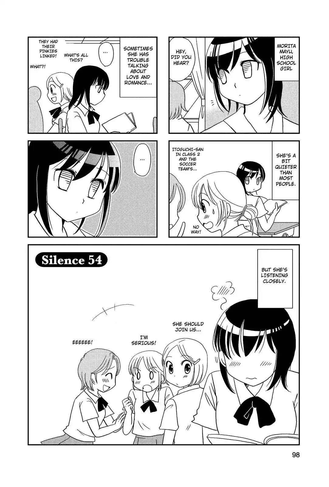 Morita-san wa Mukuchi Chapter 54 page 1 - Chapter 54