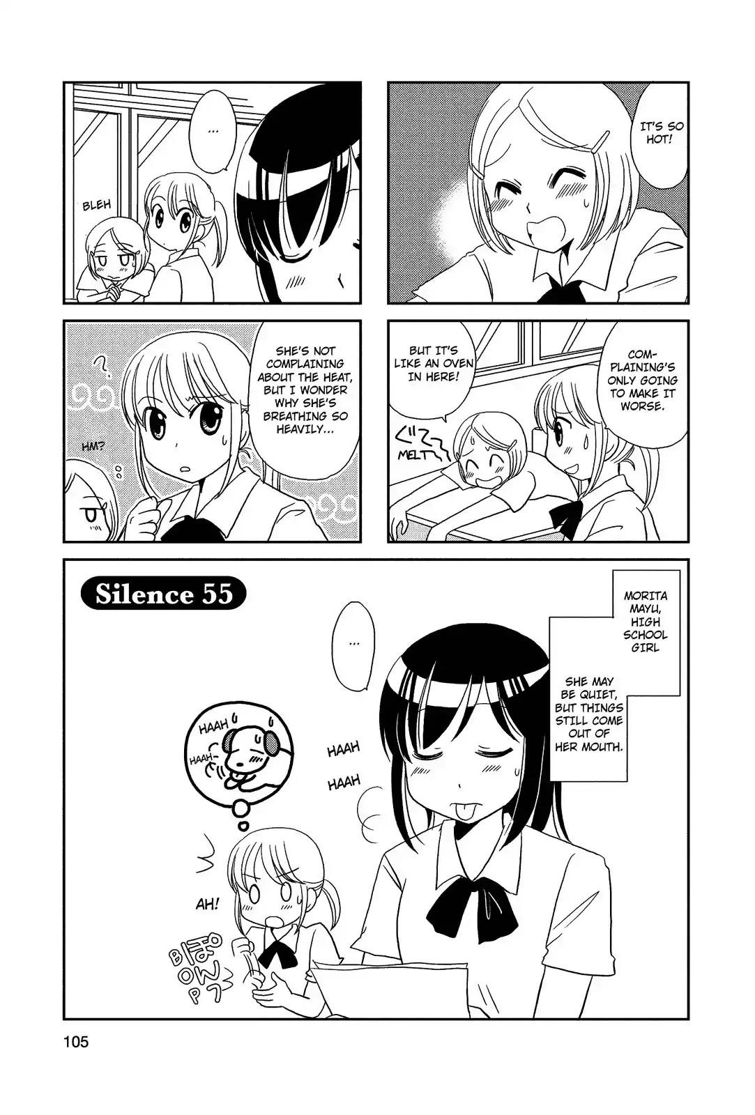 Morita-san wa Mukuchi Chapter 55 page 1 - Chapter 55