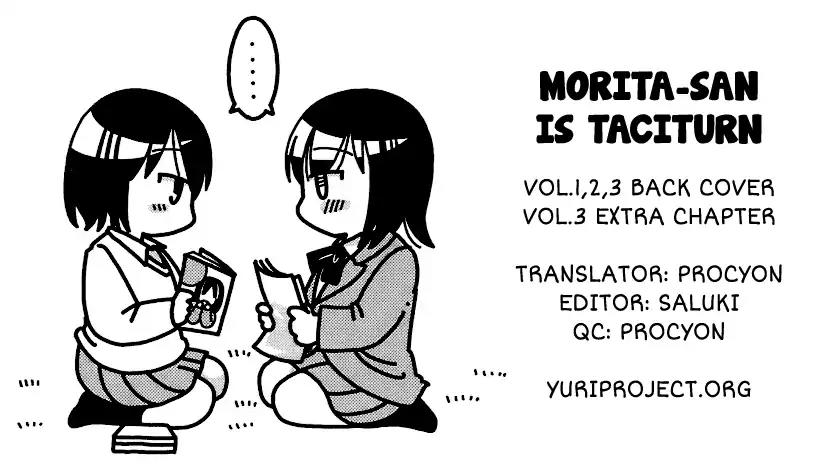 Morita-san wa Mukuchi Chapter 56.5 page 22 - Chapter 56.5: Bonus Chapter