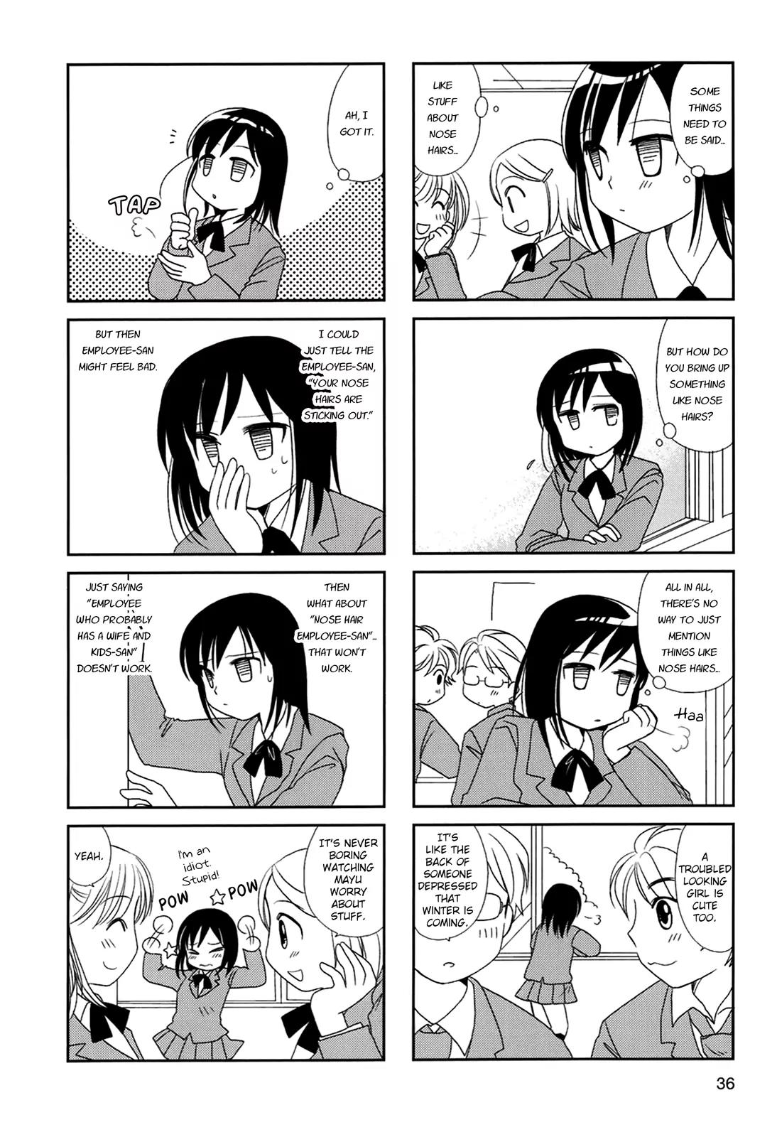 Morita-san wa Mukuchi Chapter 6 page 4 - Chapter 6