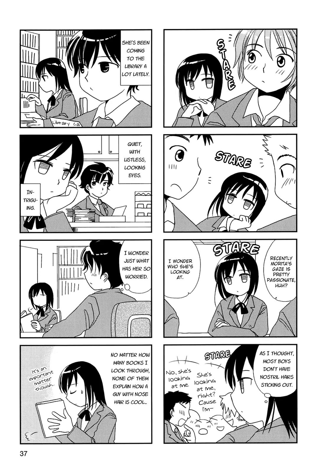 Morita-san wa Mukuchi Chapter 6 page 5 - Chapter 6
