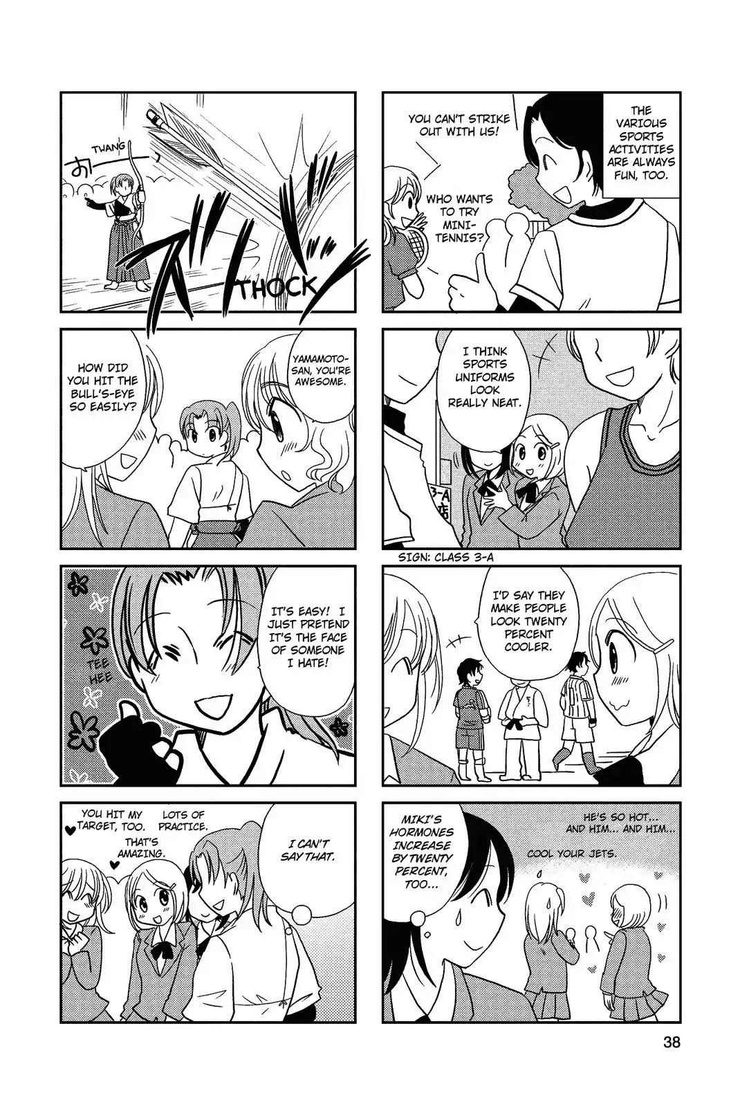 Morita-san wa Mukuchi Chapter 62 page 4 - Chapter 62