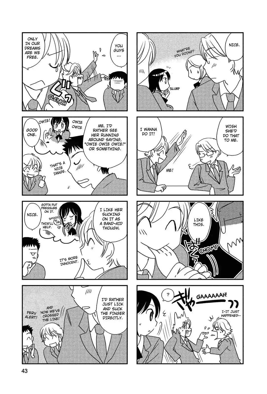 Morita-san wa Mukuchi Chapter 63 page 3 - Chapter 63