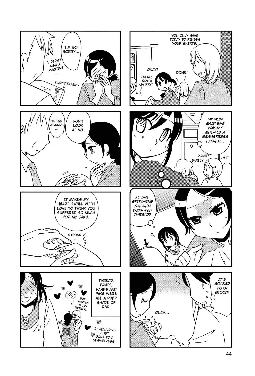 Morita-san wa Mukuchi Chapter 63 page 4 - Chapter 63