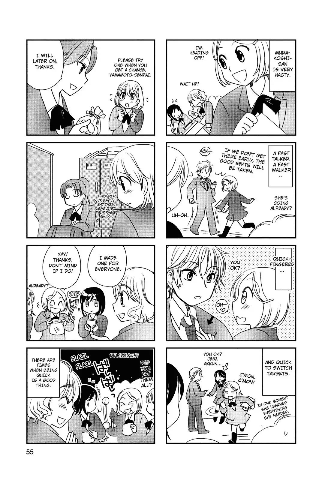 Morita-san wa Mukuchi Chapter 65 page 5 - Chapter 65