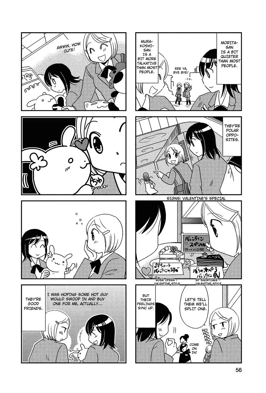 Morita-san wa Mukuchi Chapter 65 page 6 - Chapter 65