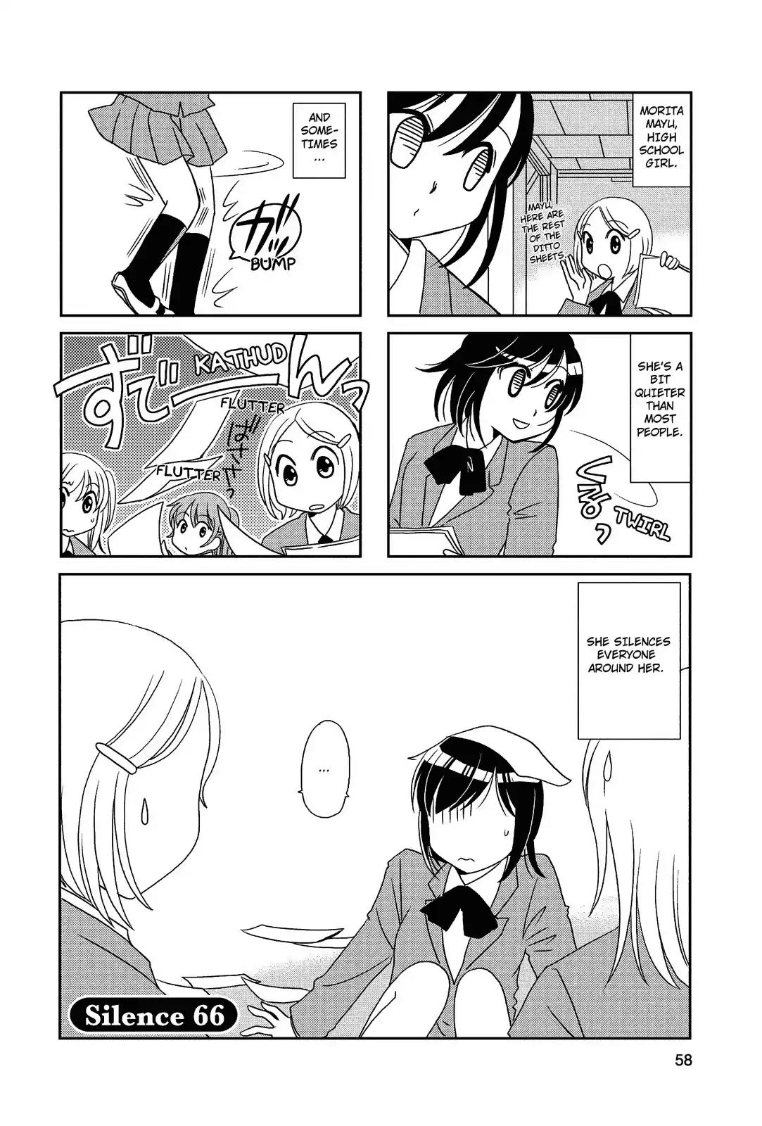 Morita-san wa Mukuchi Chapter 66 page 1 - Chapter 66