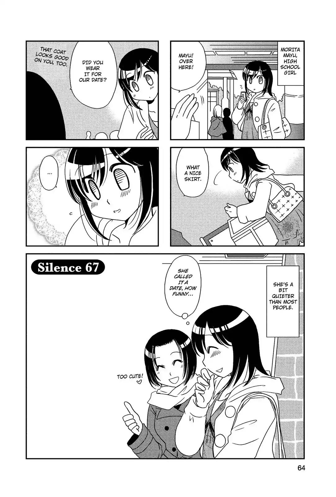Morita-san wa Mukuchi Chapter 67 page 1 - Chapter 67