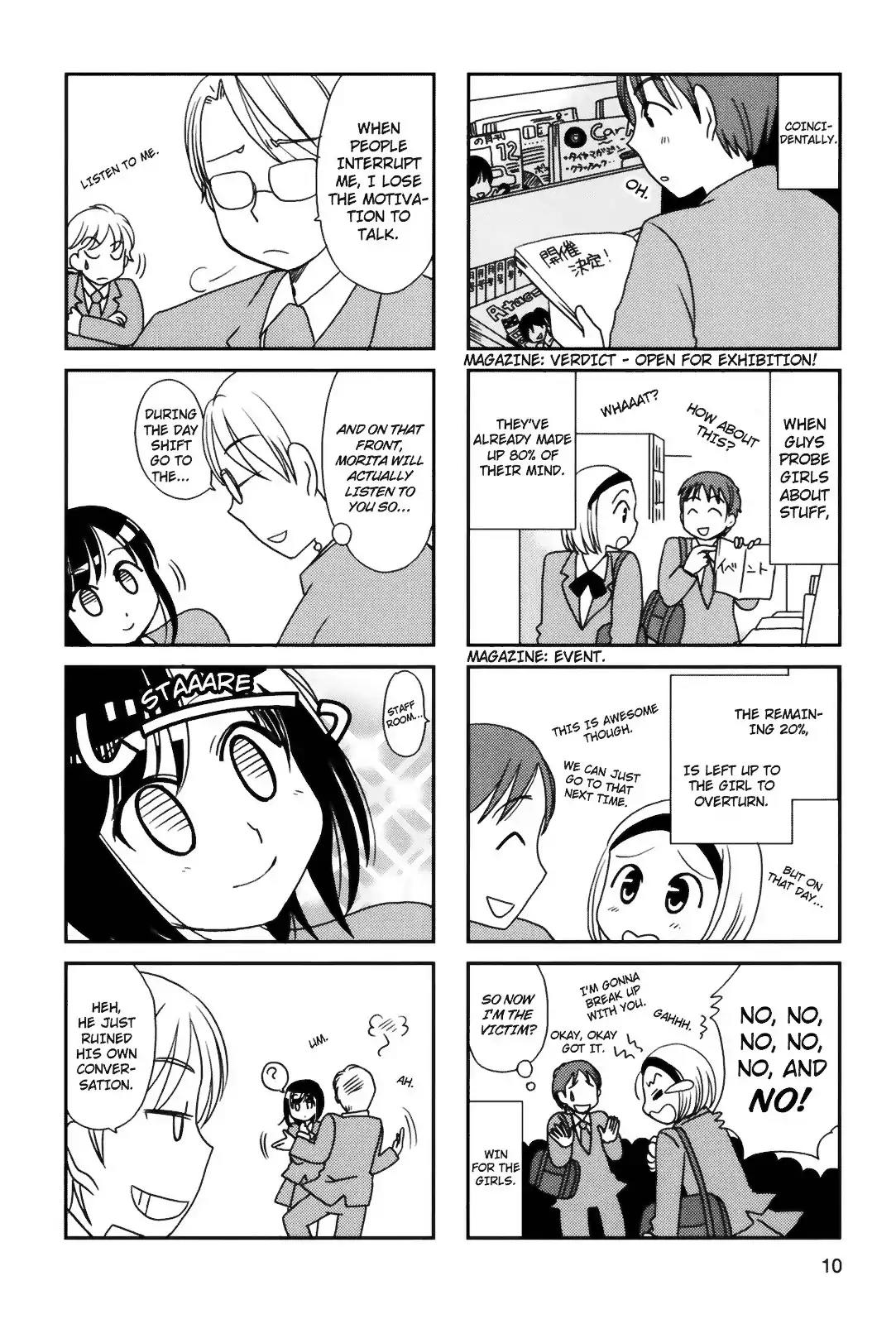 Morita-san wa Mukuchi Chapter 75 page 10 - Chapter 75