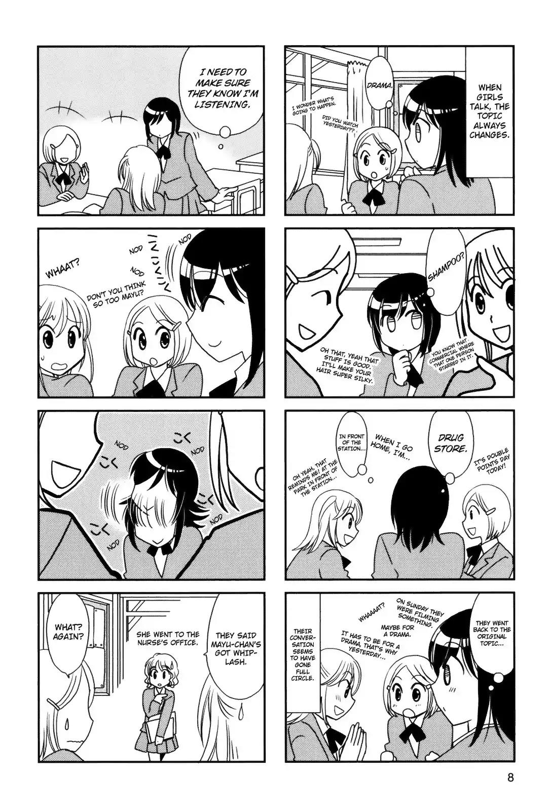 Morita-san wa Mukuchi Chapter 75 page 8 - Chapter 75