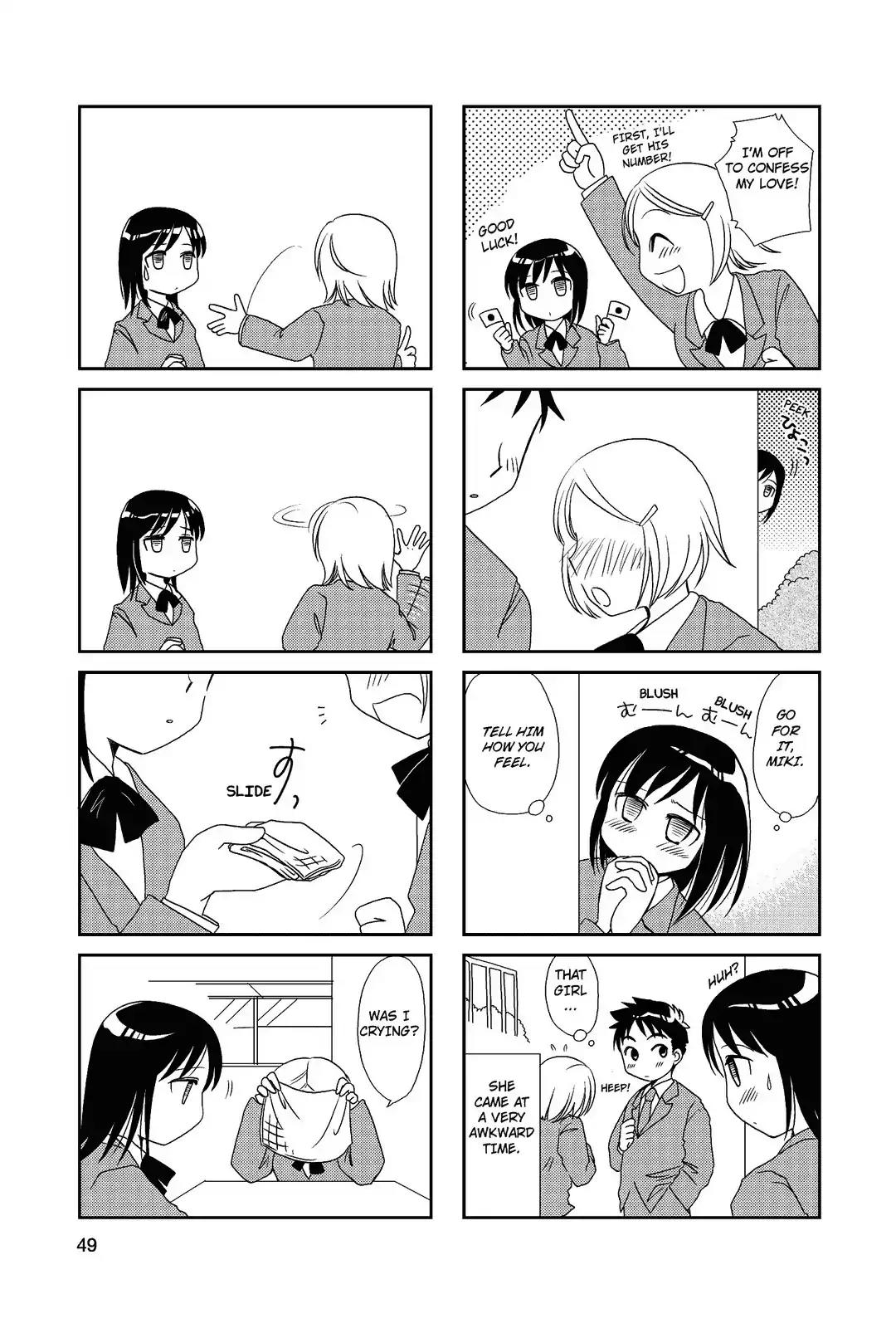 Morita-san wa Mukuchi Chapter 8 page 4 - Chapter 8