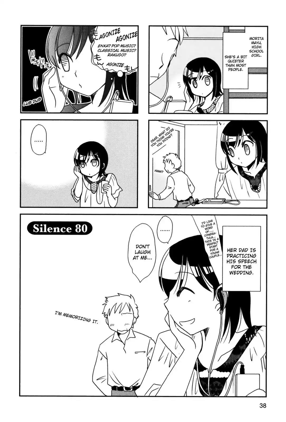 Morita-san wa Mukuchi Chapter 80 page 1 - Chapter 80