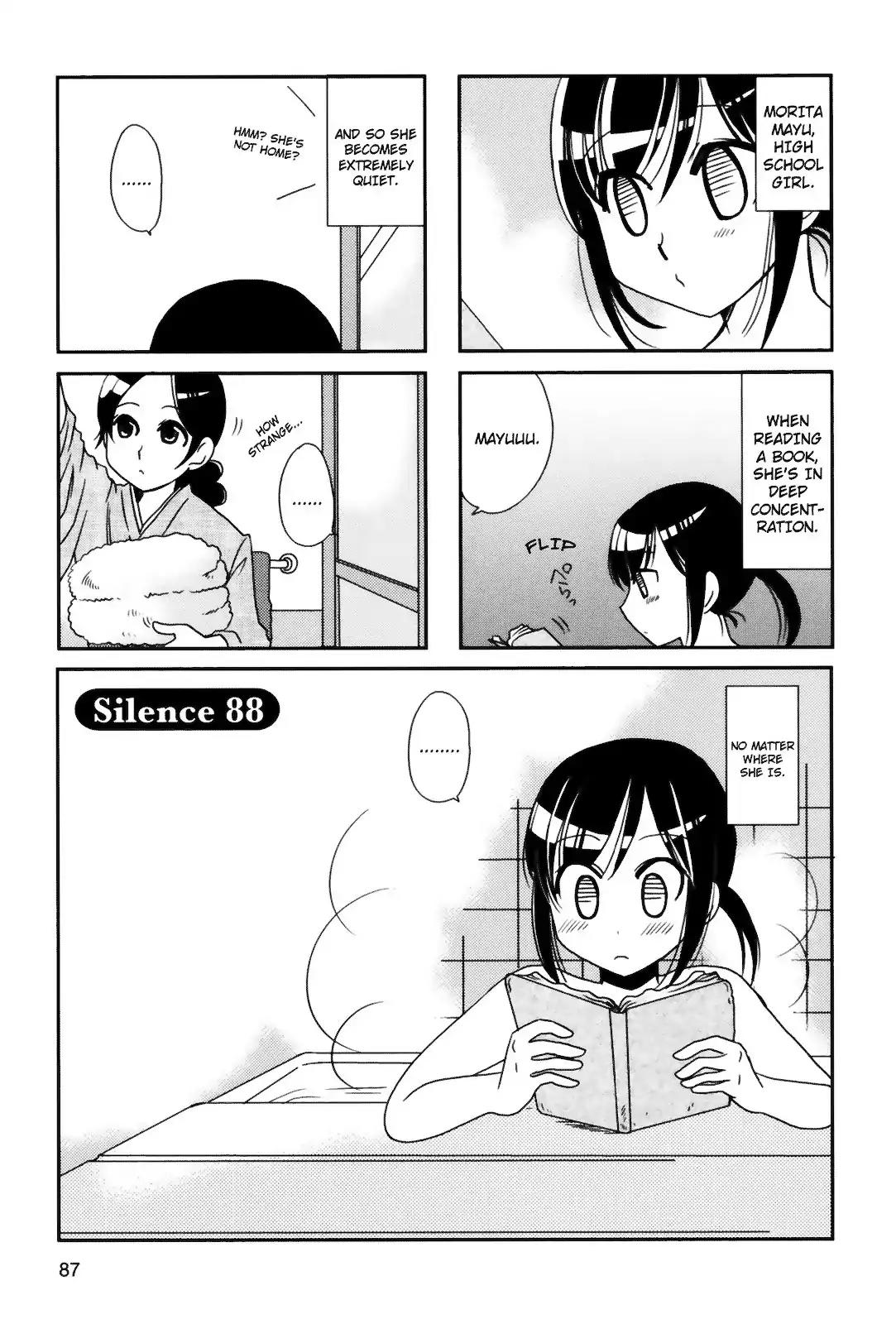 Morita-san wa Mukuchi Chapter 88 page 1 - Chapter 88