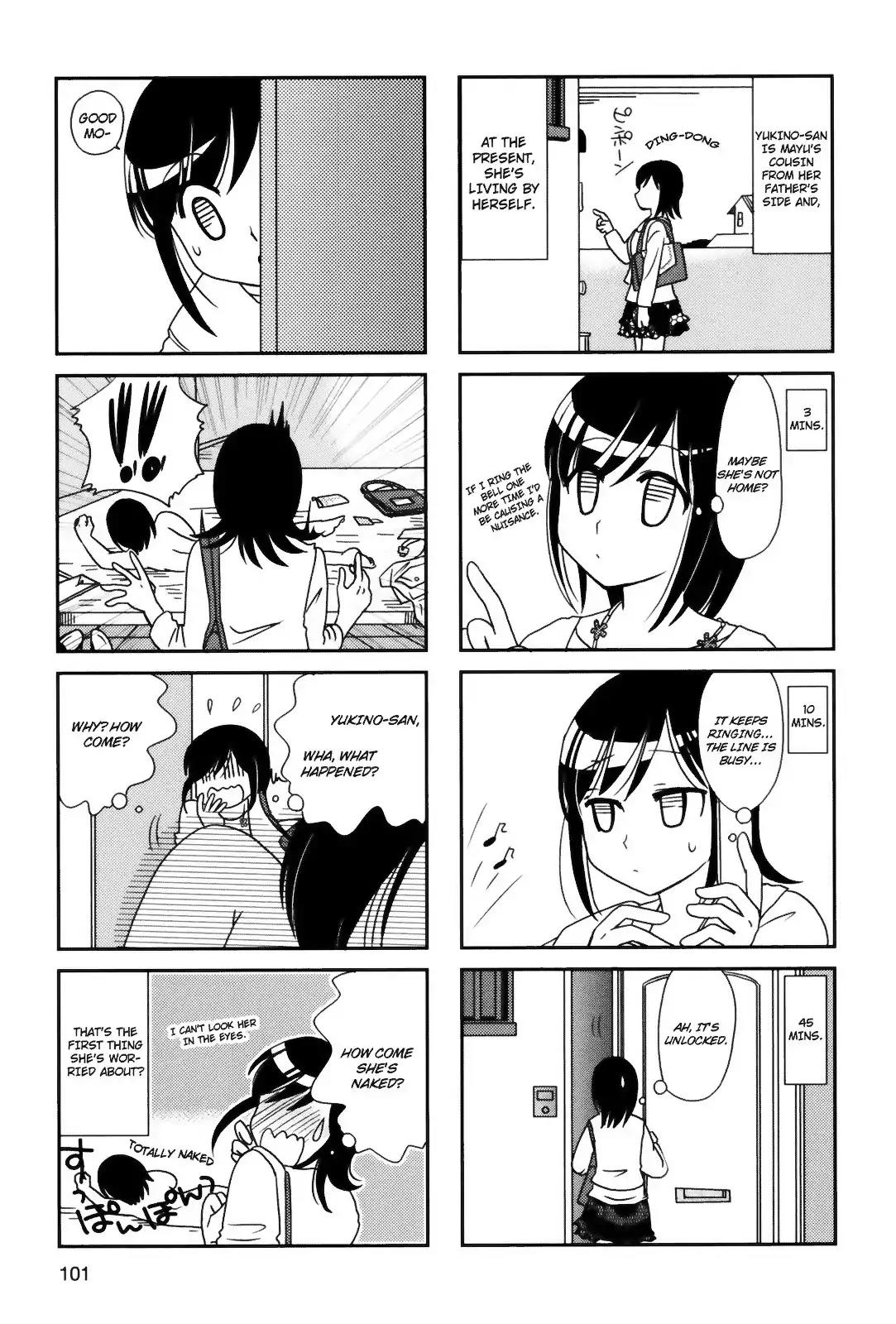 Morita-san wa Mukuchi Chapter 90 page 3 - Chapter 90