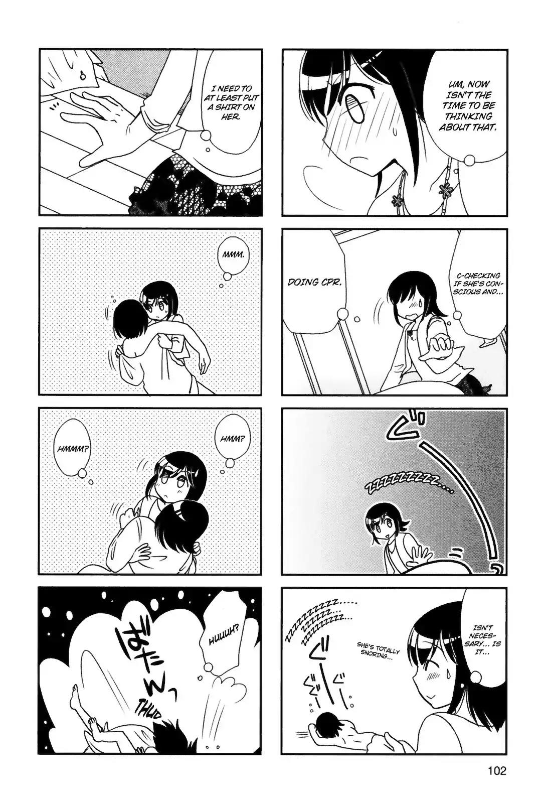 Morita-san wa Mukuchi Chapter 90 page 4 - Chapter 90