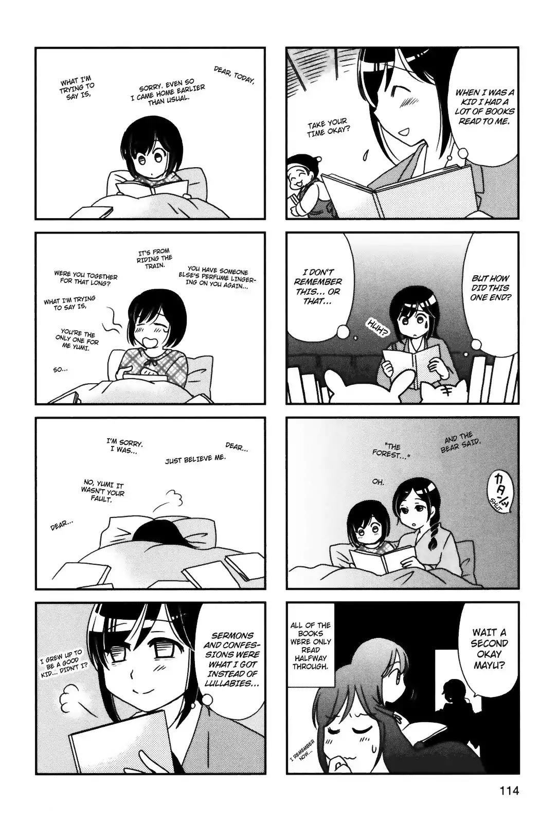 Morita-san wa Mukuchi Chapter 92 page 4 - Chapter 92