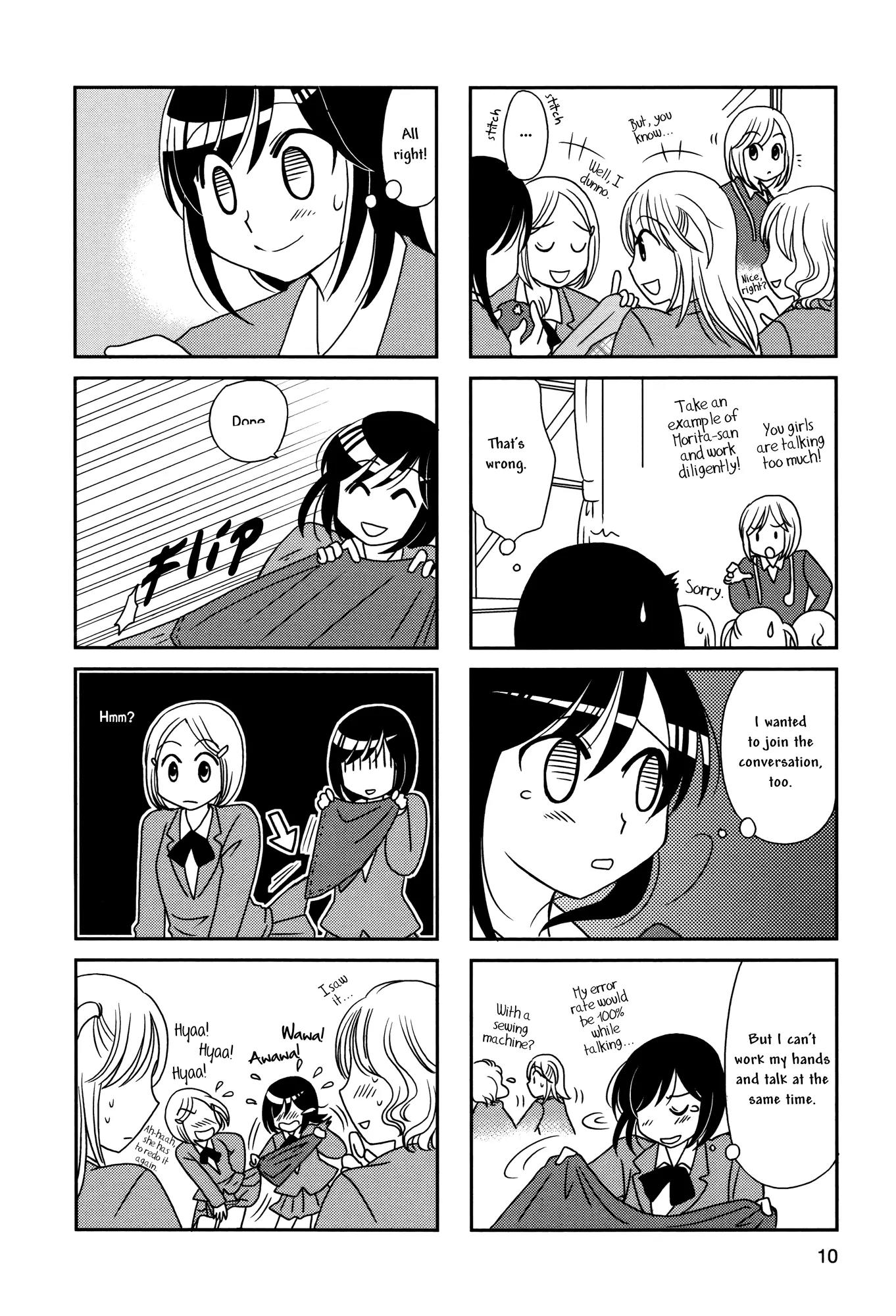 Morita-san wa Mukuchi Chapter 93 page 12 - Chapter 93