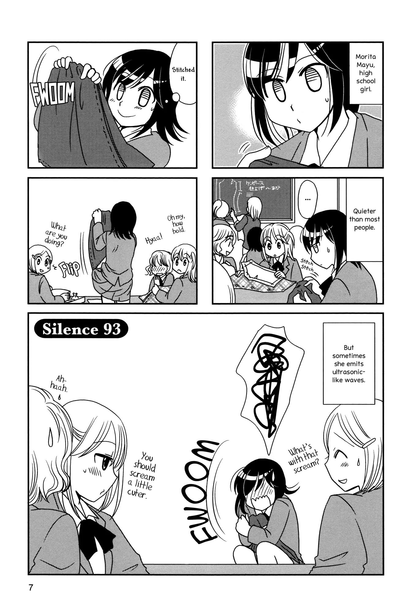 Morita-san wa Mukuchi Chapter 93 page 9 - Chapter 93