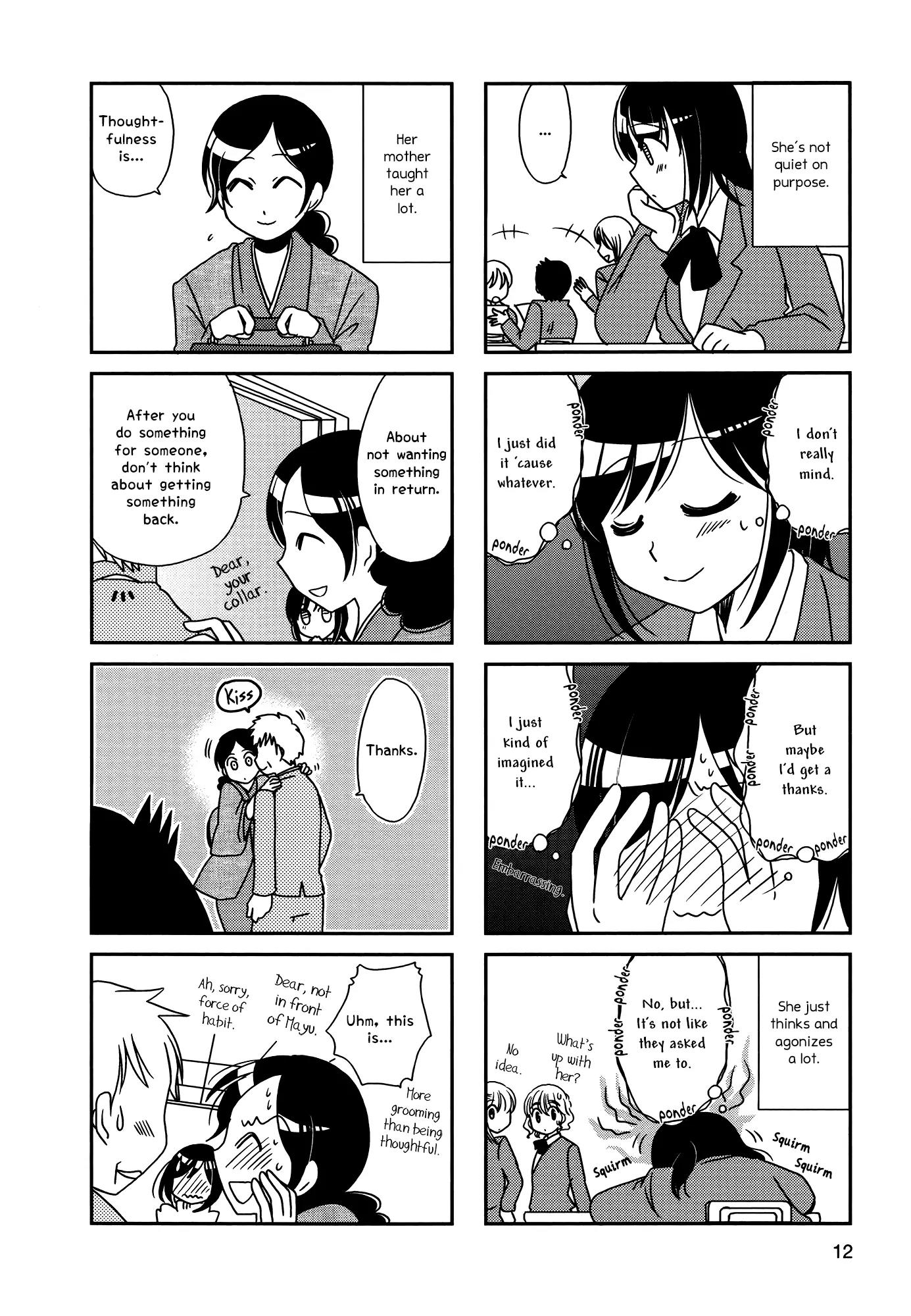 Morita-san wa Mukuchi Chapter 94 page 2 - Chapter 94
