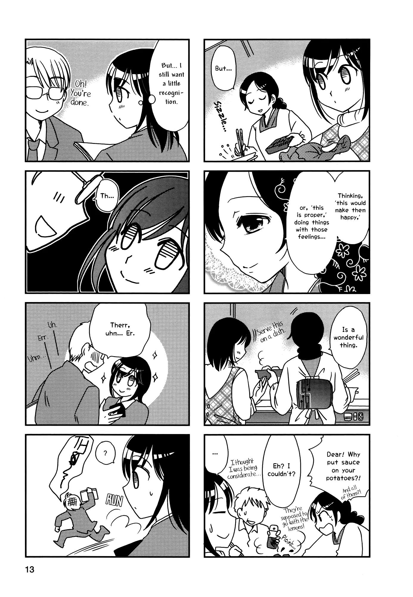 Morita-san wa Mukuchi Chapter 94 page 3 - Chapter 94