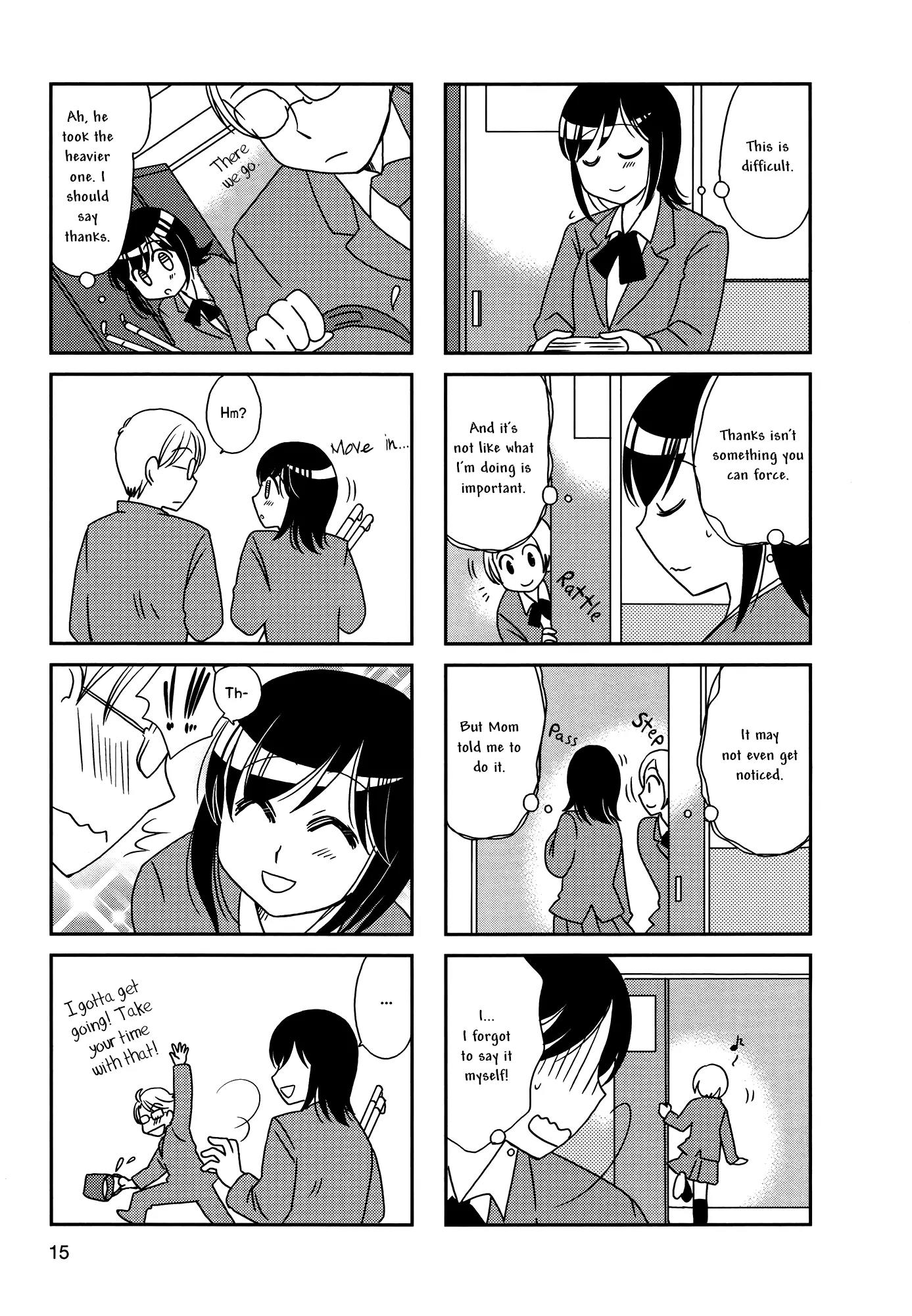 Morita-san wa Mukuchi Chapter 94 page 5 - Chapter 94