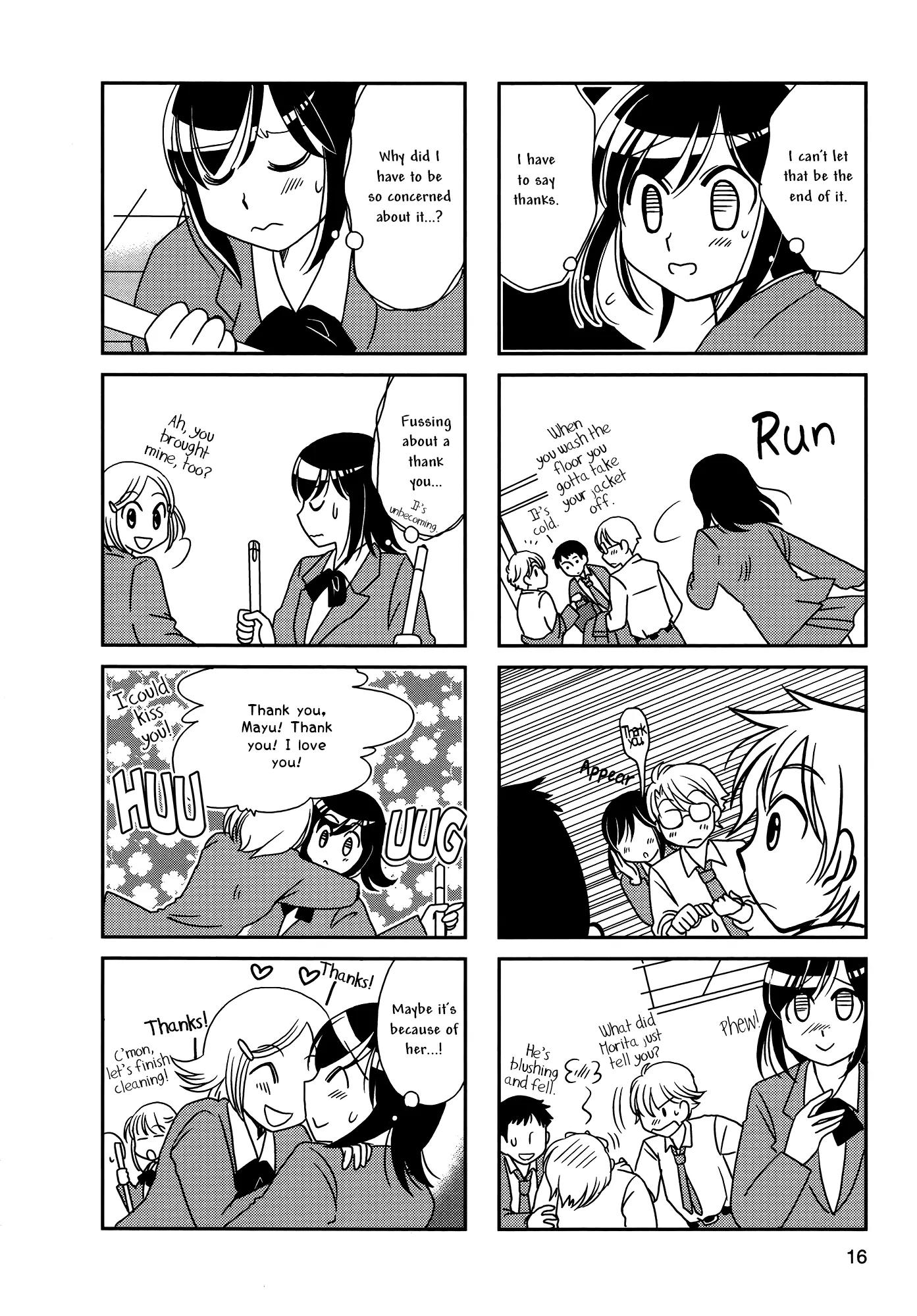 Morita-san wa Mukuchi Chapter 94 page 6 - Chapter 94