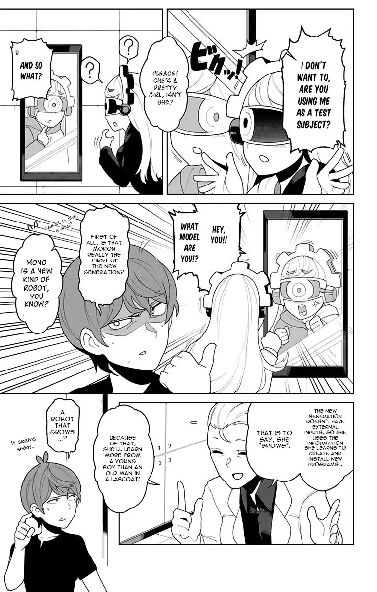 Moromono no Jijou Chapter 1 page 5 - Chapter 1: The Circumstances Of The Seventh Generation Robot, Mono-1